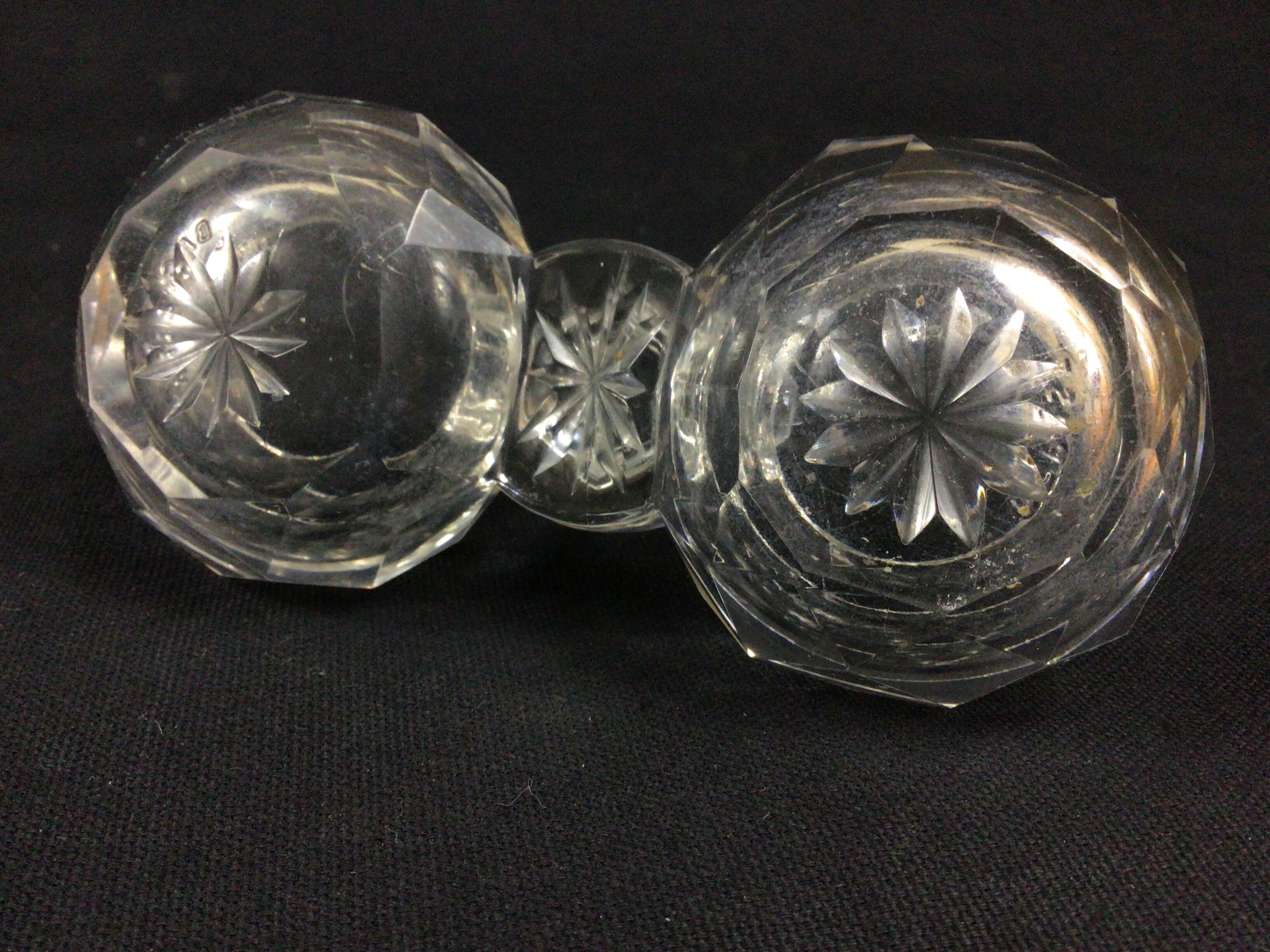 Baccarat crystal salt shaker