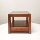 Table d'appoint en orme, 1979