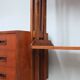 Mid century Italian design teak bookcase 1950s