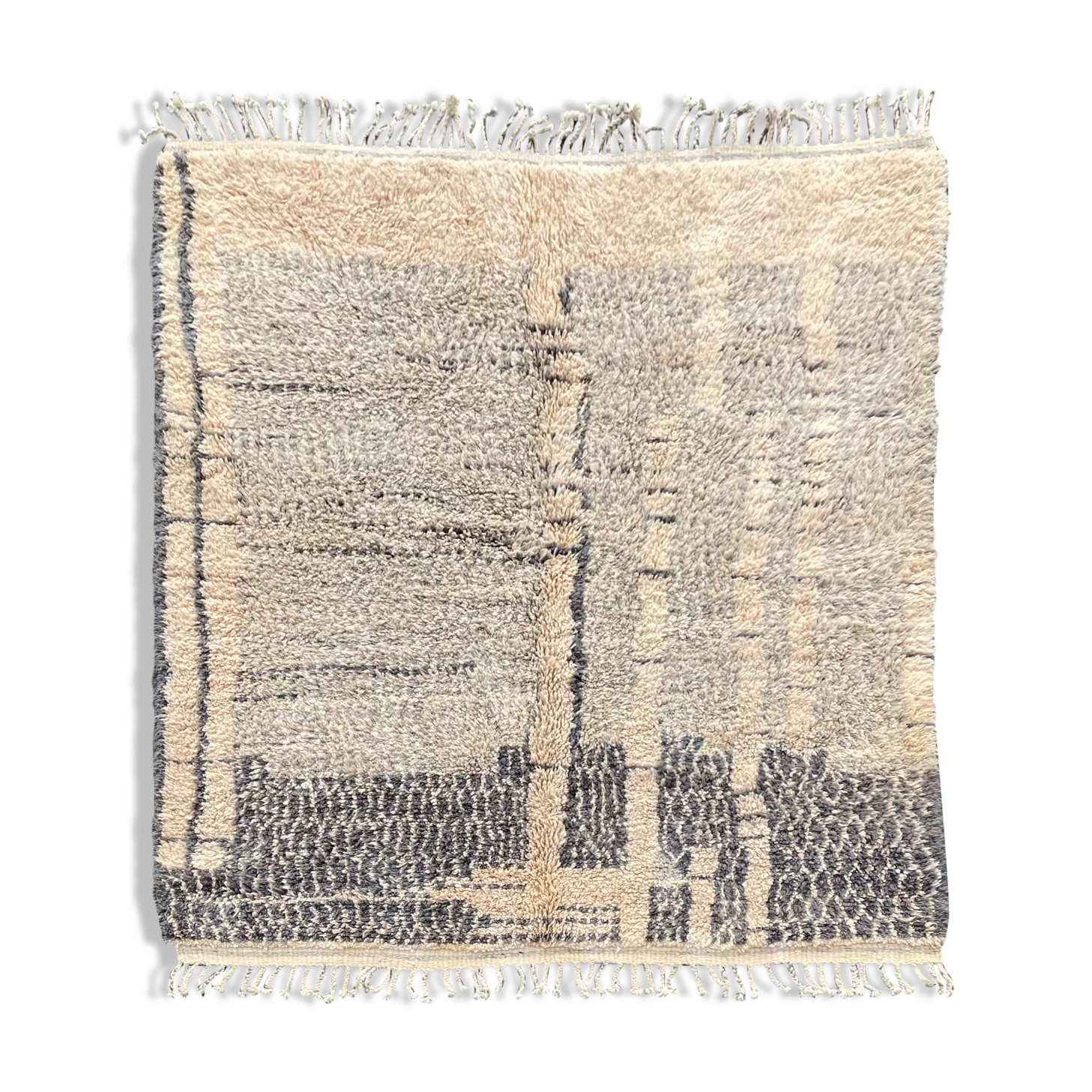 Tapis berbere m'rirt 215x270 cm