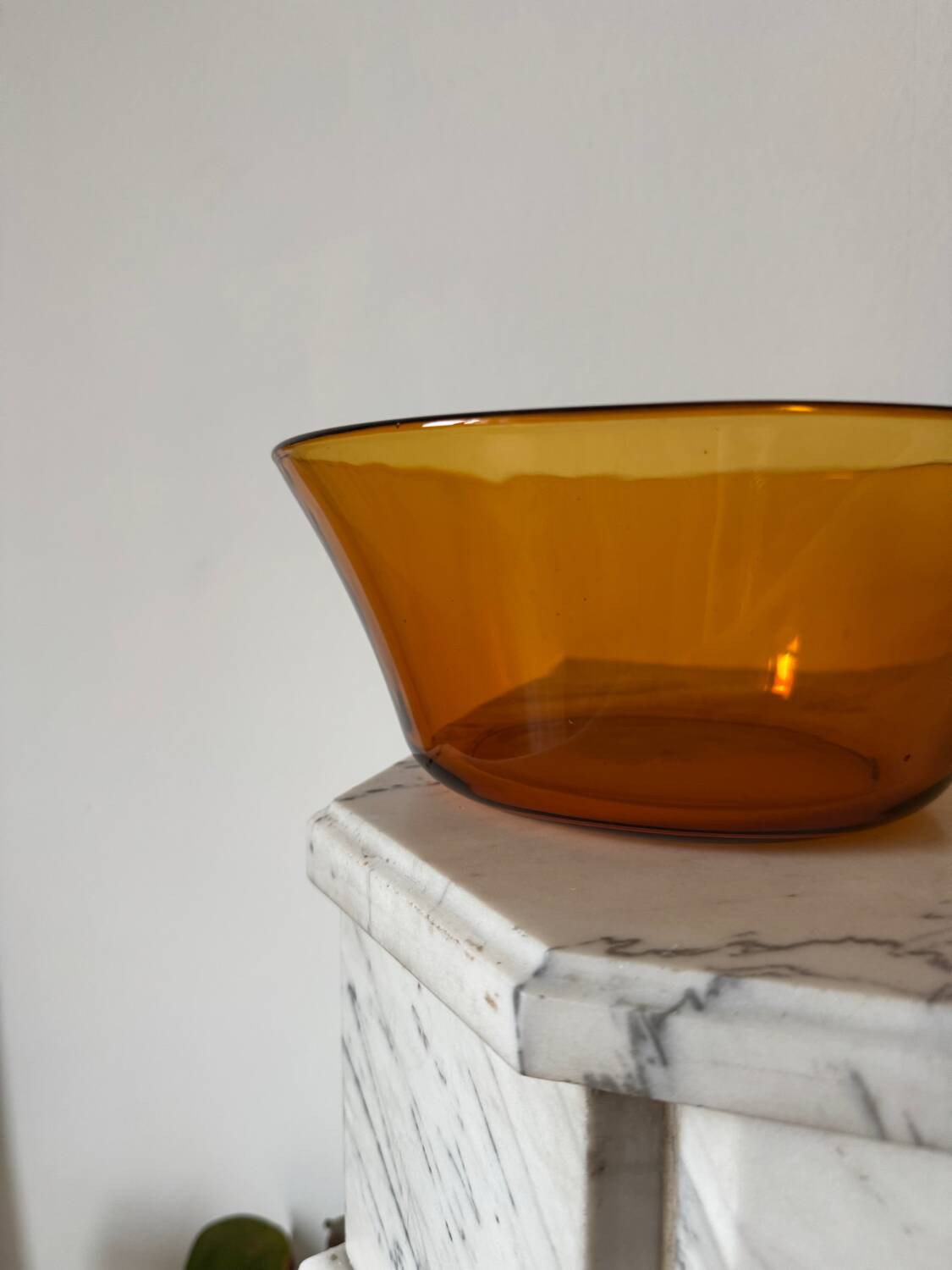 Duralex amber glass salad bowl
