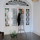 Vintage parrot coatrack