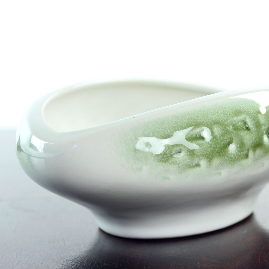 Bol en porcelaine du milieu du siècle, tchécoslovaquie des années 1960