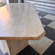Vintage coffee table in travertine