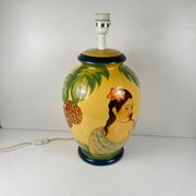 Large ceramic table lamp signed L. Drimmer – 1950s/60s