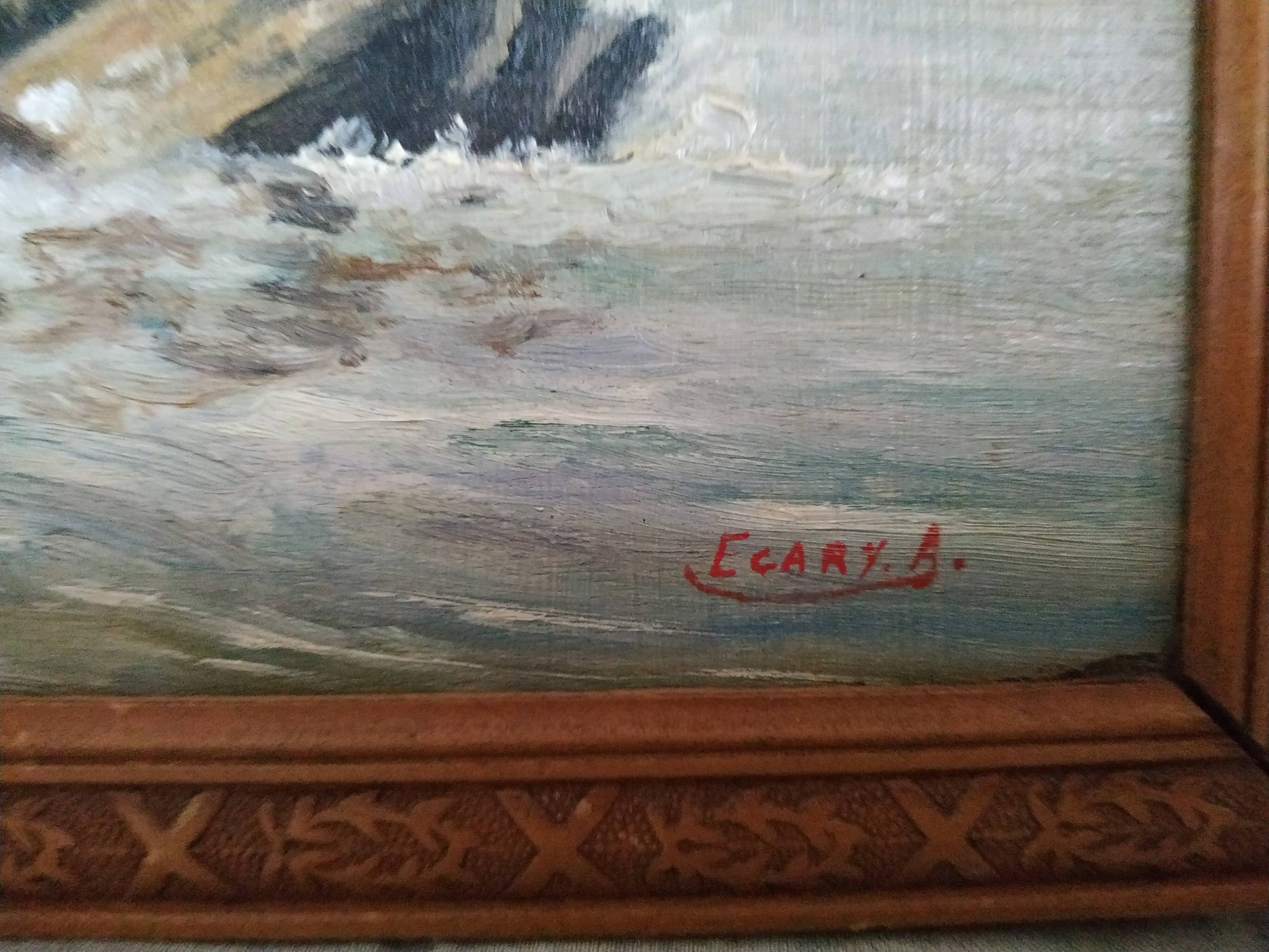 Paysage maritime par Écary hsp