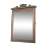 Waxed wooden mirror 69.5 x 44 cm