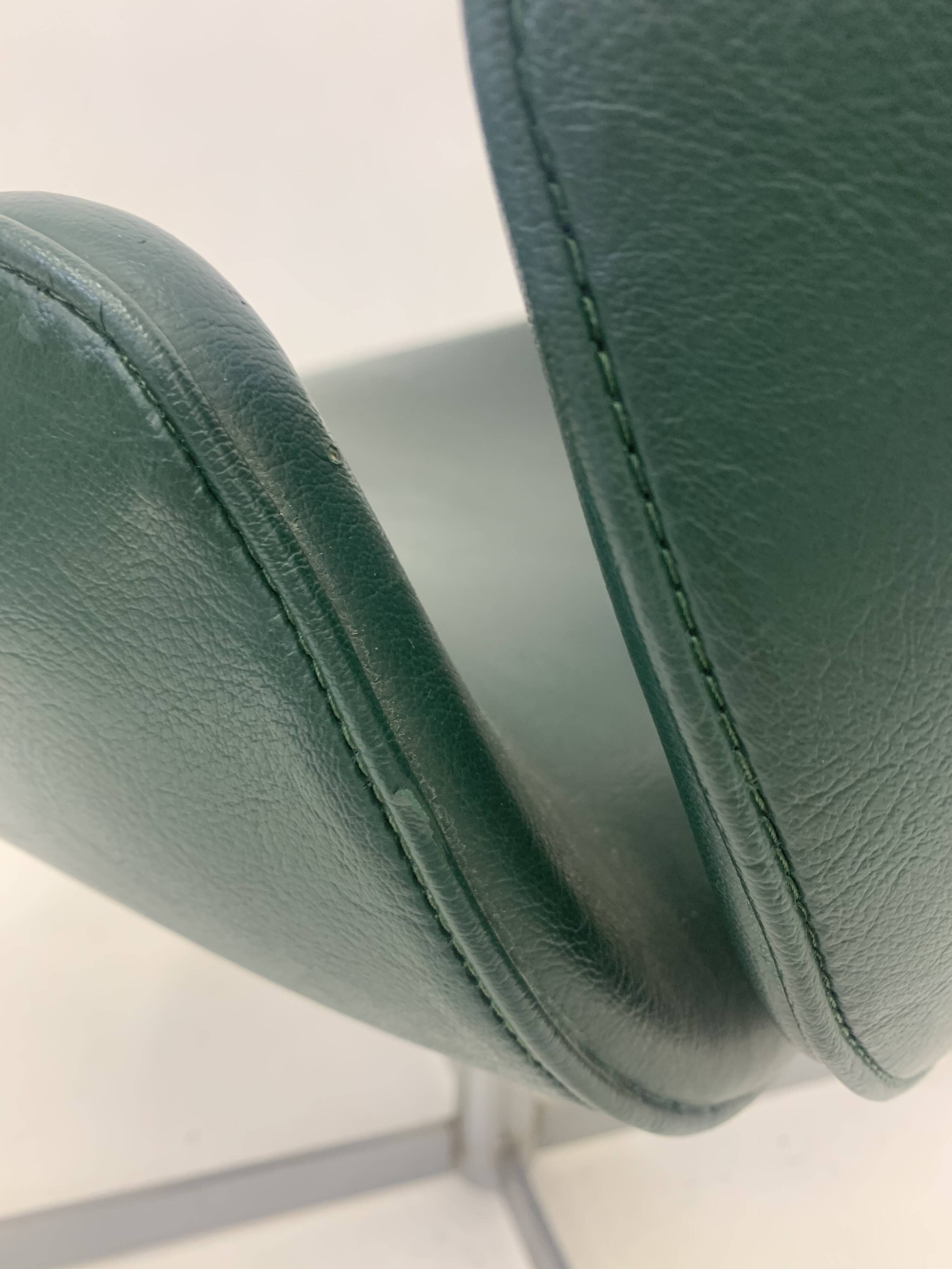 Mid-Century Artifort Geoffrey Harcourt lounge chair ‘Exquis’ , dark green ,