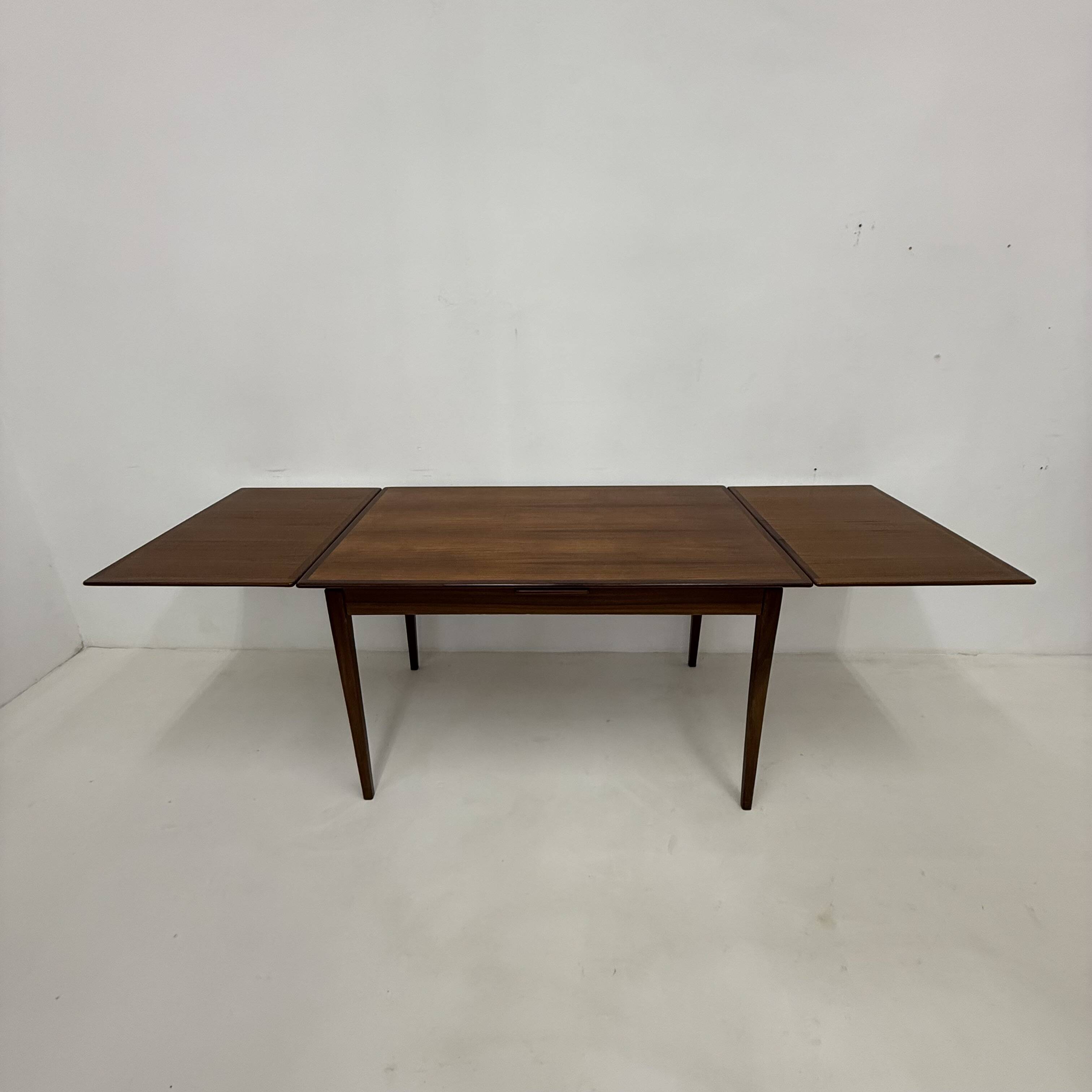 Vintage extendable wooden dining table , 1960's