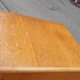 Asymmetrical wardrobe light oak 1950