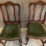 Pair of 19th century Provencal chairs
