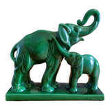 Lemanceau elephant earthenware by St Clément