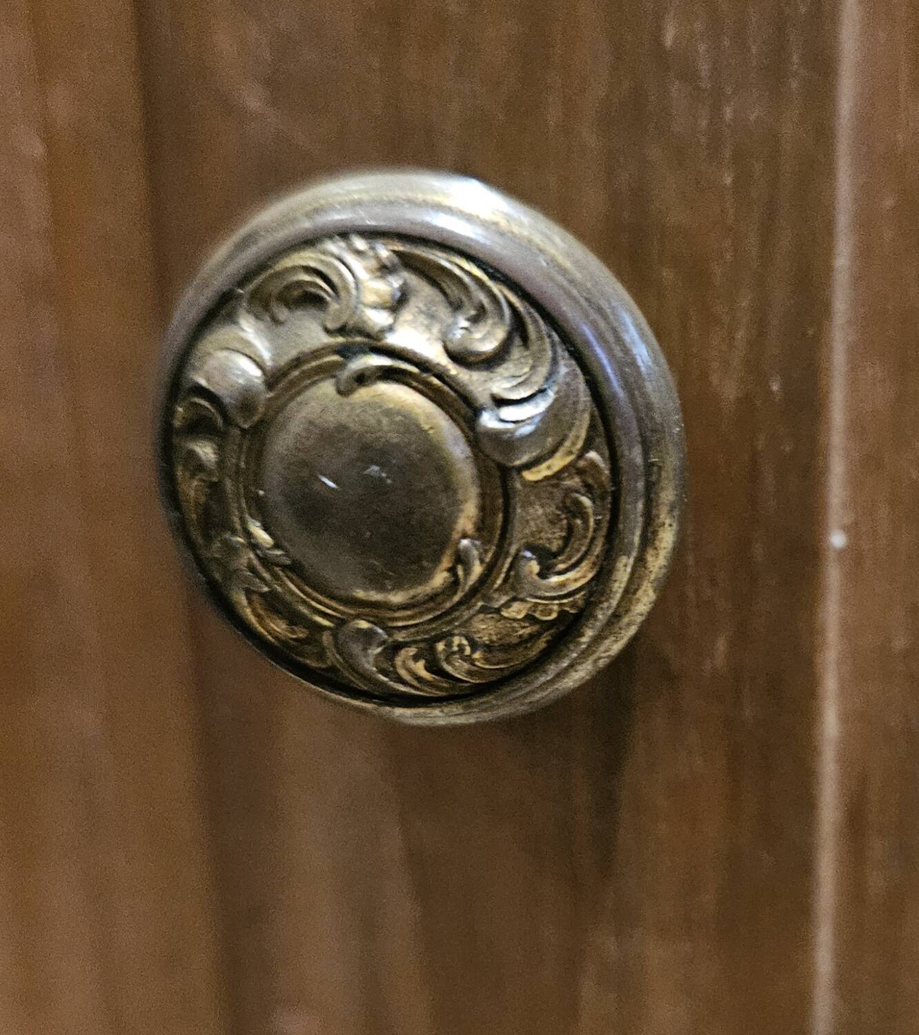 Meuble bout de canapé droit gauche -bois massif merisier- Art Déco