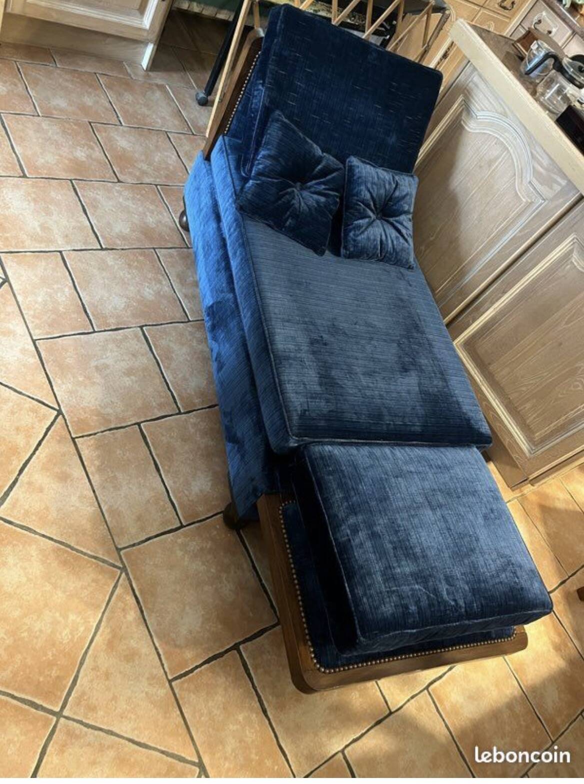 vintage convertible chaise longue