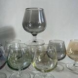 10 verres colorés Luminarc