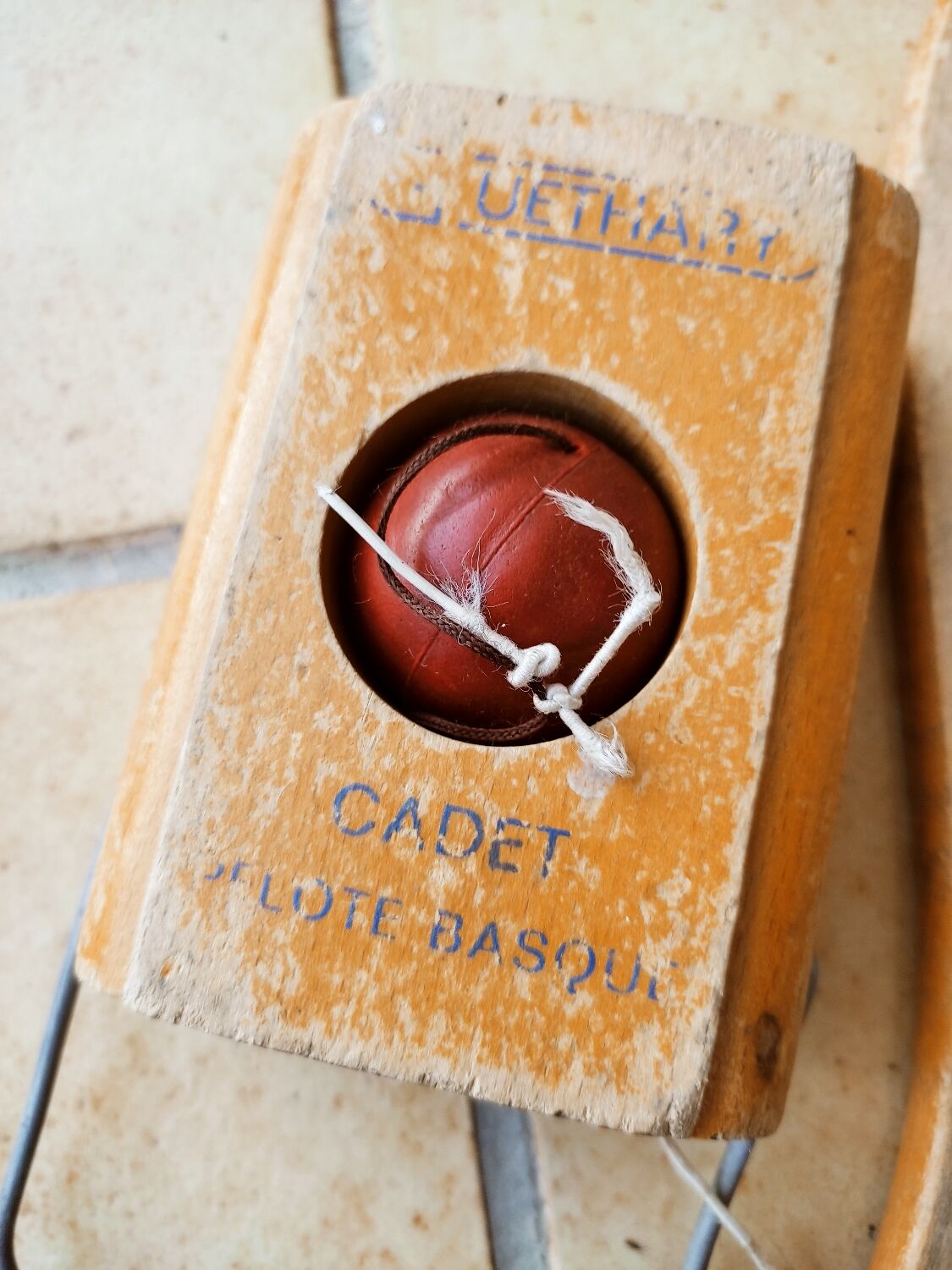 Basque wooden guethary game