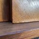 Light oak sliding door wardrobe, 1960