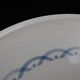 Digoin earthenware pie dish - Sarreguemines- Model Cannes - Rose decoration - circa 1940
