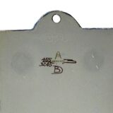 Wall-mounted candle holder in porcelain, Tenera series by Berte Jessen for Aluminia.