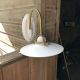 Porcelain and metal suspensions and wall lamps (in one batch)