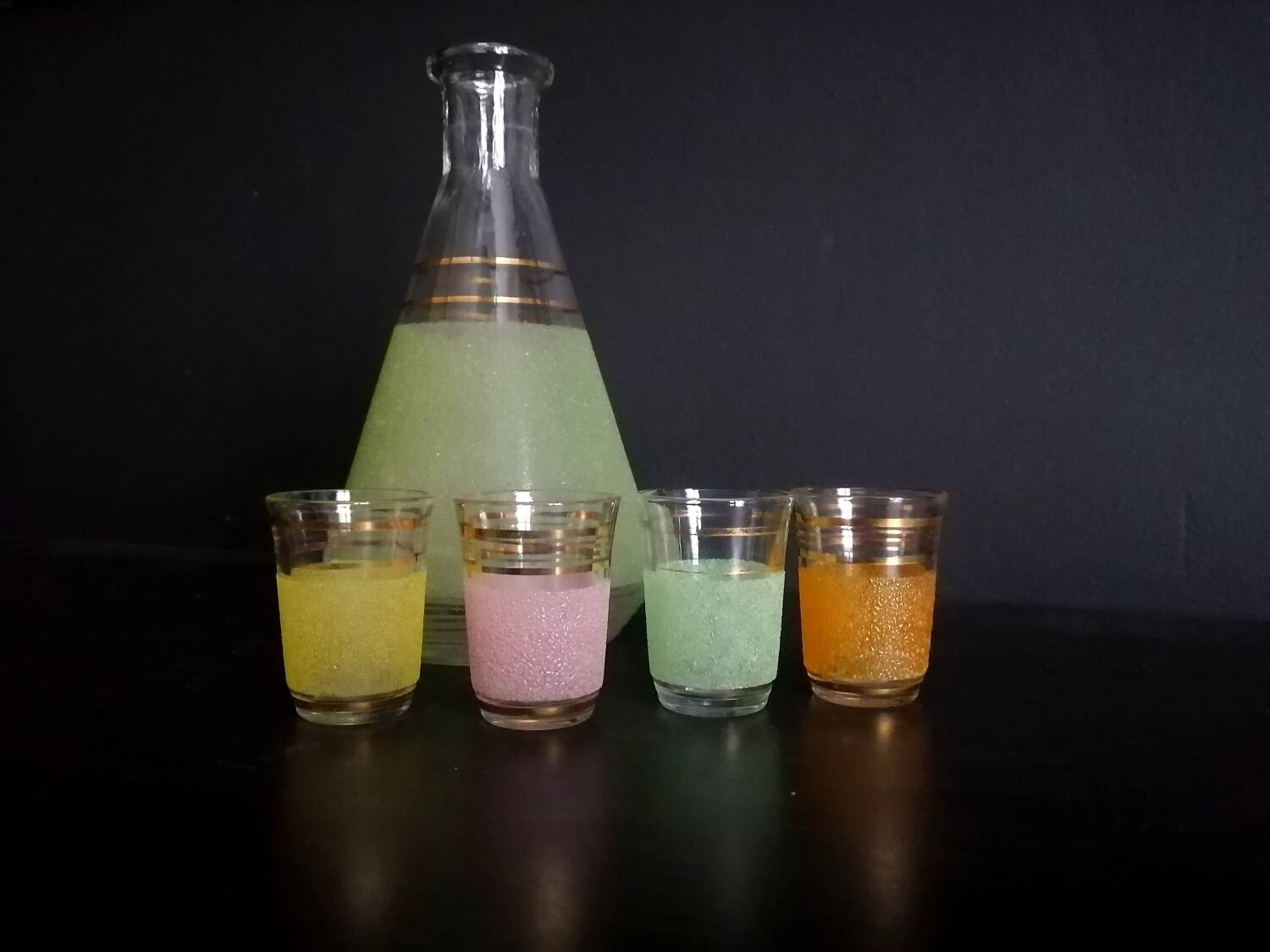 Service digestif vintage