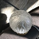 Art Deco pose lamp