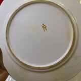 Large presentation plate in Quimper earthenware, Emile Tessier