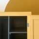 Yellow dormitory wardrobe