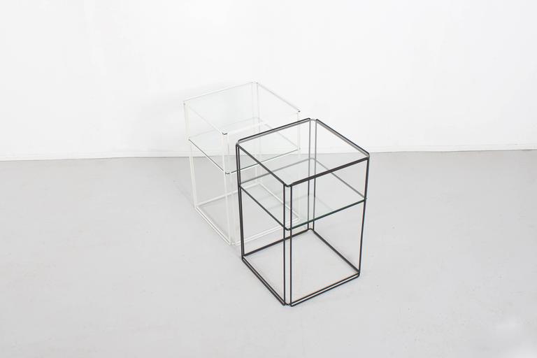 Ensemble de tables en fil d'acier 1970