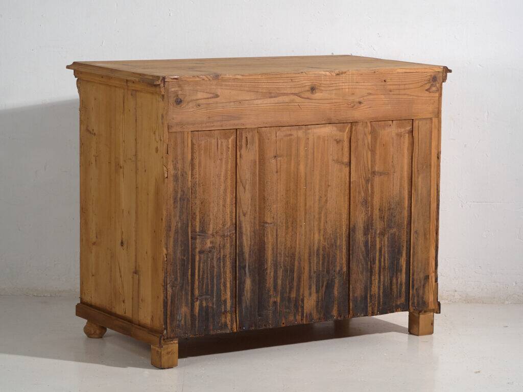 Antique pine wood commode – Central Europe (c.1900) #116
