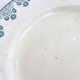 Assiette / plat Terre de fer Digoin fin XIXème