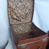 Old square travel case
