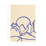 In the east - limited edition art print (a4)