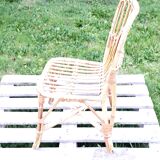 60s rattan chair