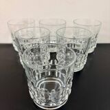 Set of 6 Luminarc Quadrille whisky glasses - Brand new condition