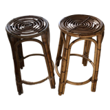 Barstool wicker bamboo