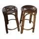 Barstool wicker bamboo