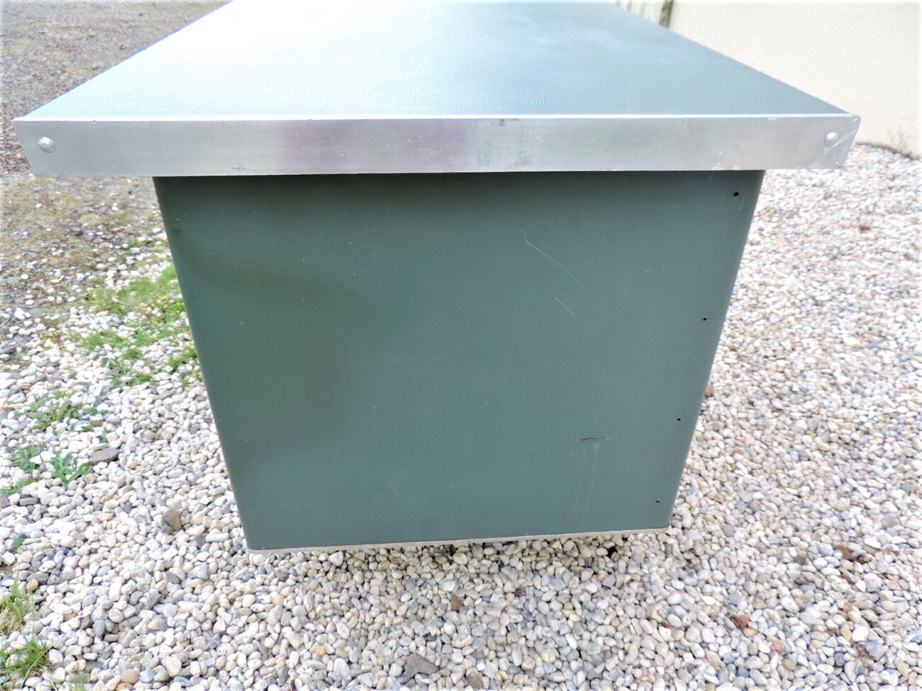 Industrial metal desk 1950