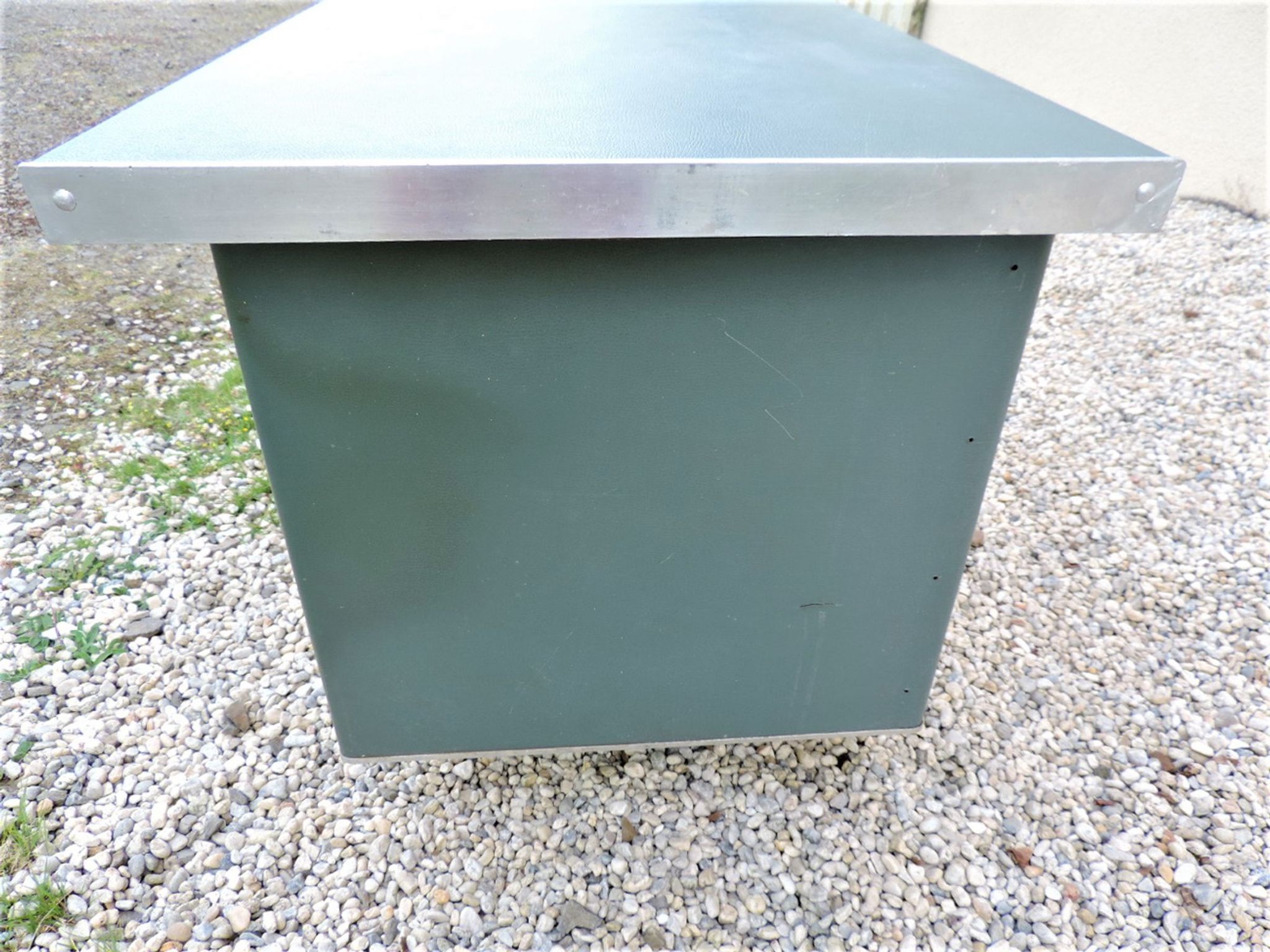 Industrial metal desk 1950