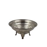 Art Deco silver-plated coup / vide poche, Ercuis France 1940s