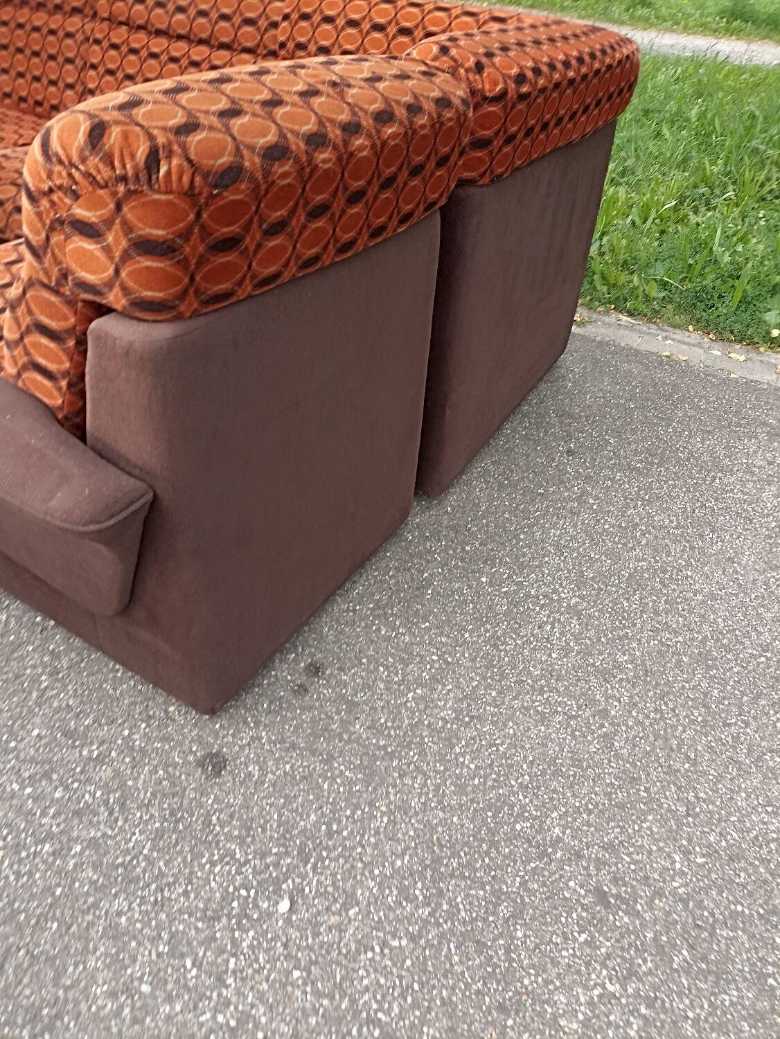 Vintage modular sofa