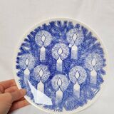 Ensemble de 4 assiettes de Noël suédoises Gustavsberg réalisé par Sven Jonson