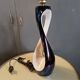 "Verceram" Ceramic lamp base from the 1960s - Pearlescent Glaze & I