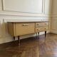 Enfilade vintage meuble bas tv pieds compas