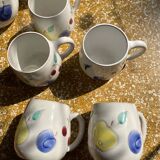 Service à jus en céramique signé Hans Wagner (HWL) 1960/70