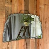 Antique beveled mirror