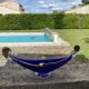 Vintage cobalt blue Murano glass gondola bowl with gilding.