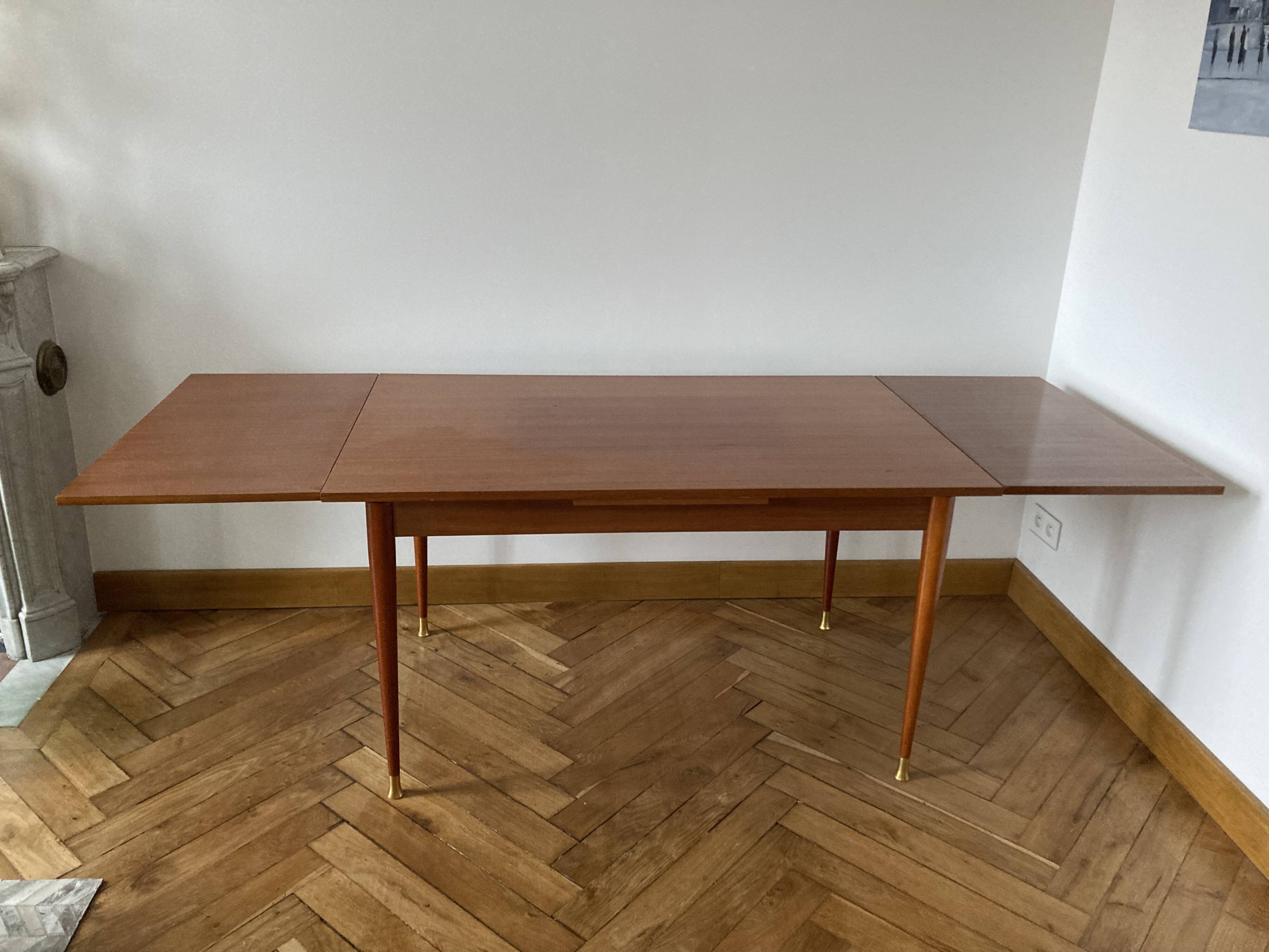 Scandinavian-style rectangular table