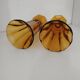 Art Deco vase pair, Val-Saint-Lambert crystal 1930