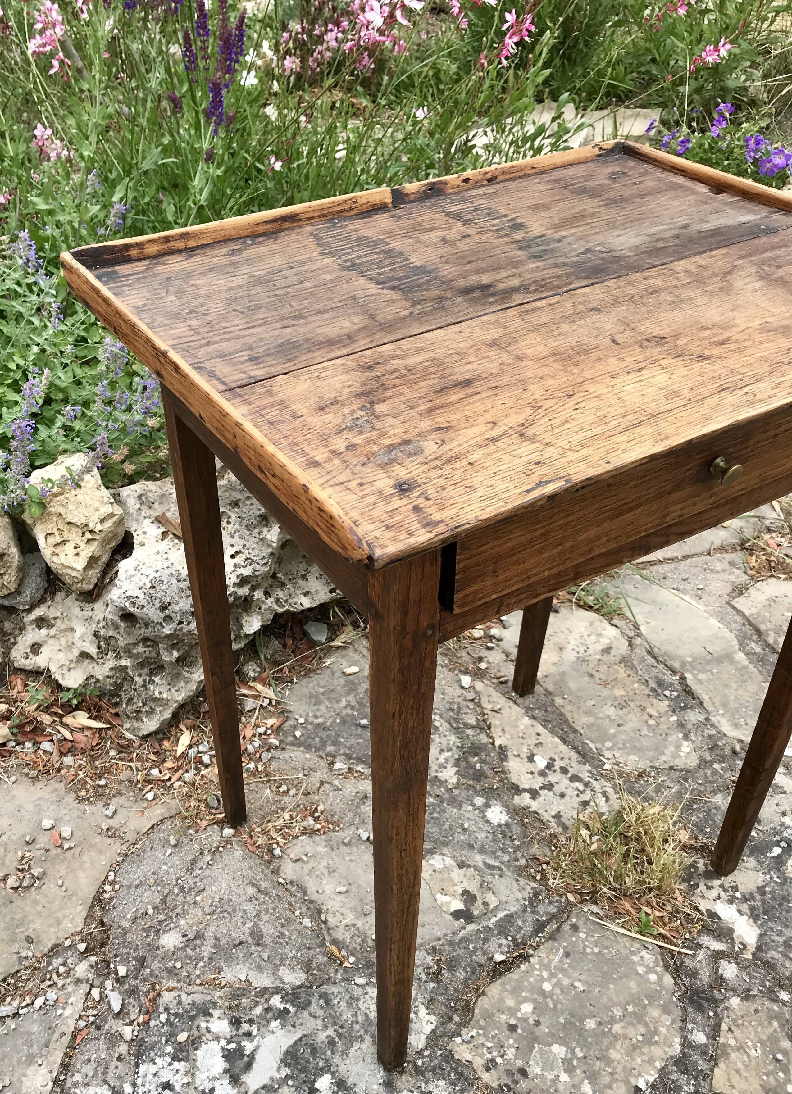 Old occasional table